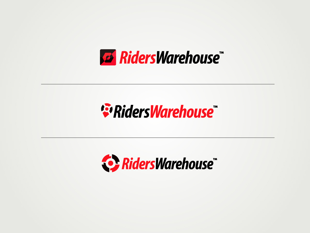 It Company Logo Design for Riders Warehouse by tapstudio Design 1123729