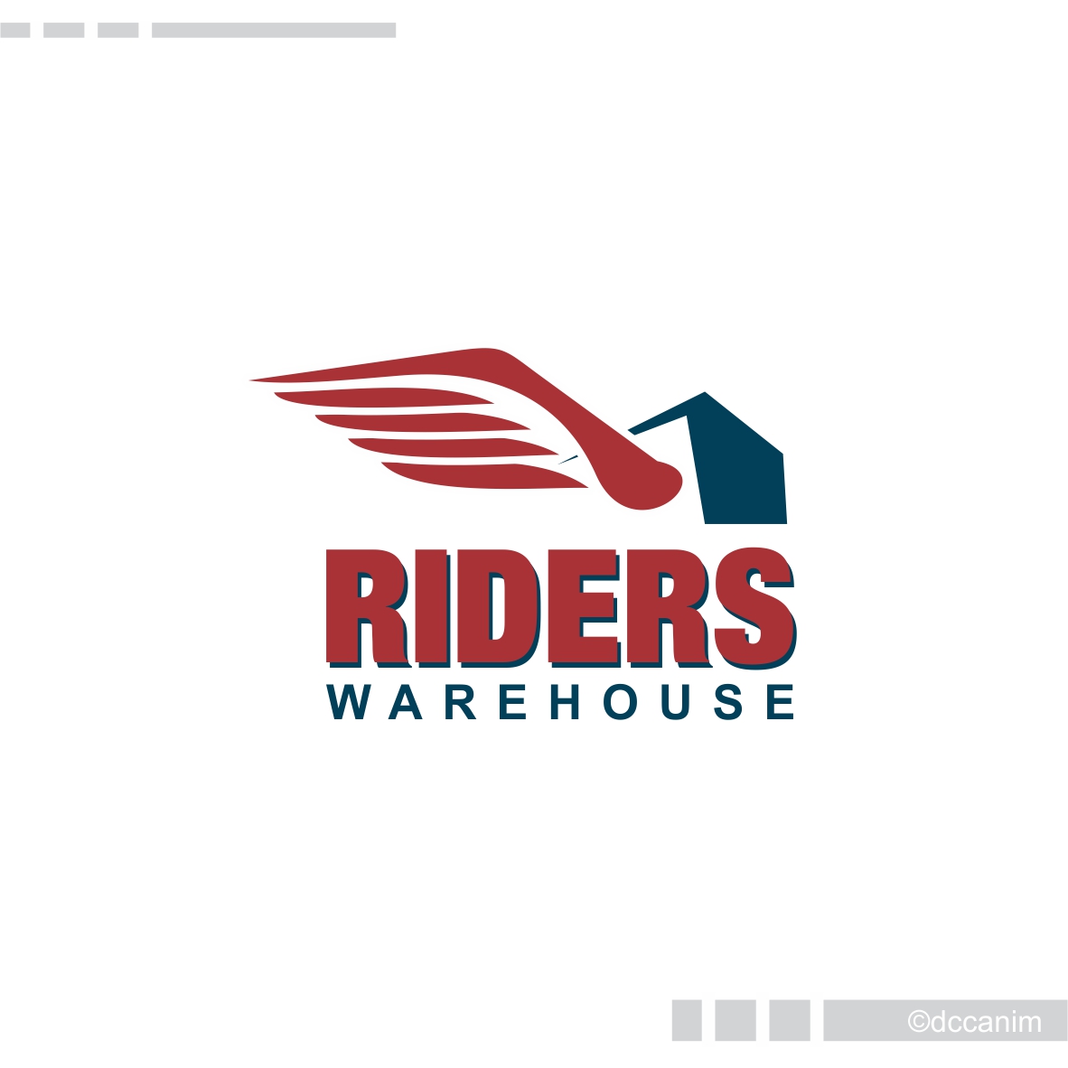 It Company Logo Design for Riders Warehouse by dccanim Design 1122146