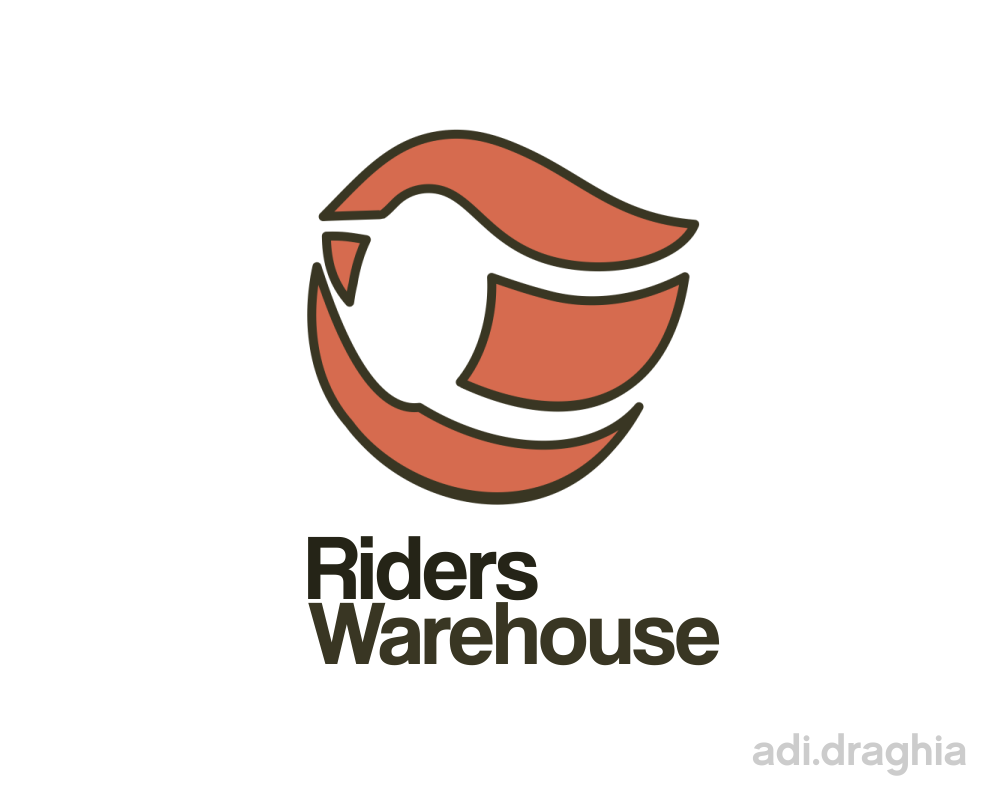 It Company Logo Design for Riders Warehouse by a.draghia Design 1122684