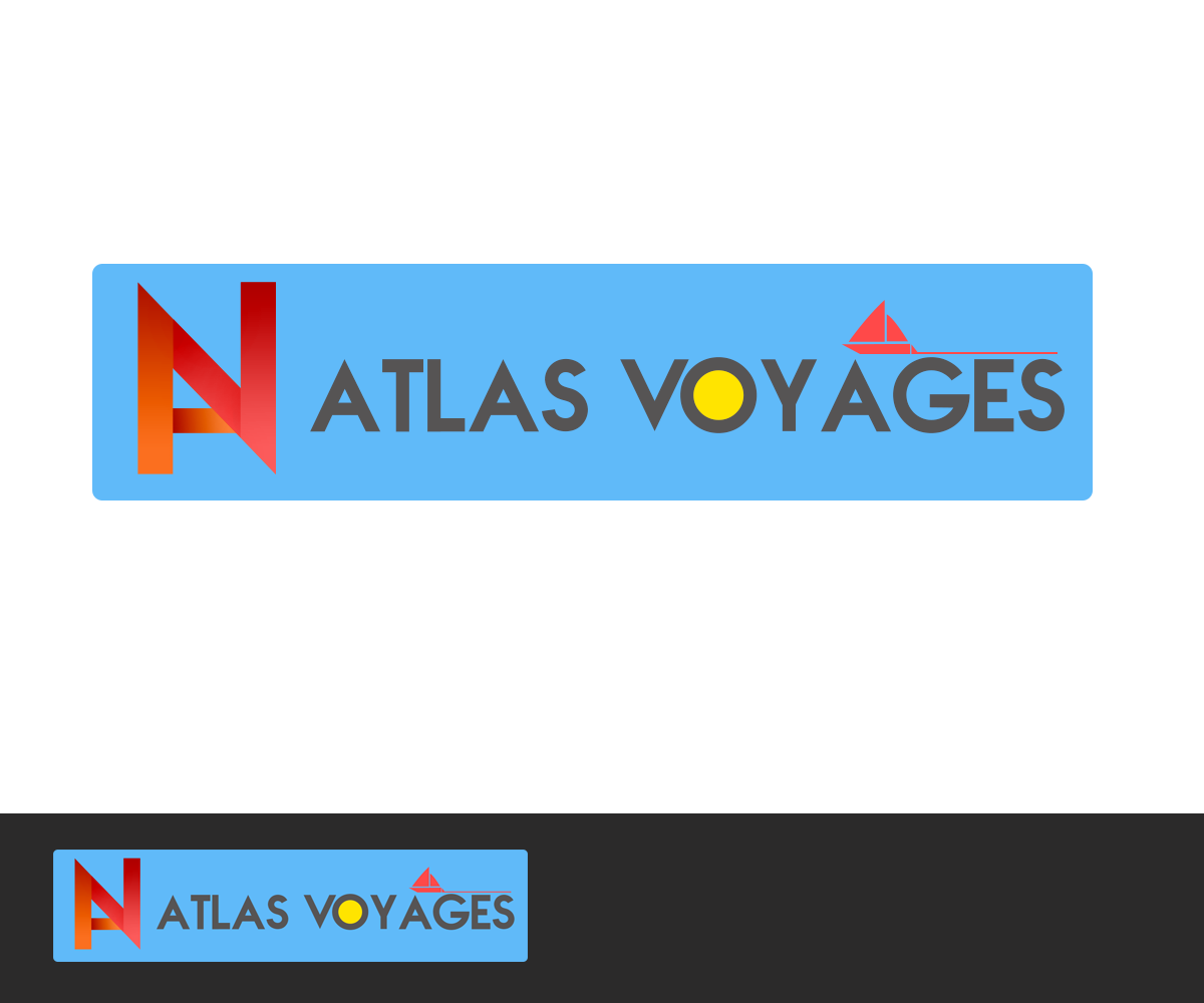 Logo Design by Rimar for Atlas Voyages | Design #4079955