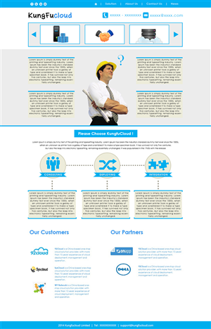 Diseño Web por Adeel Hanif® para 92CLOUD TECHNOLOGY CO., LIMITED | Diseño: #4074569