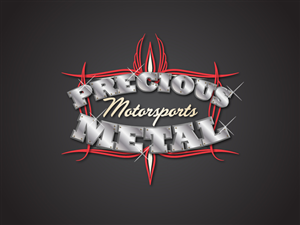 Logo Design by Kustom Deluxe Printing and Design for Precious Metal Motorsports | Design: #151606