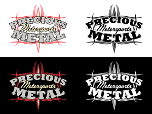 Logo Design by Kustom Deluxe Printing and Design for Precious Metal Motorsports | Design: #151607