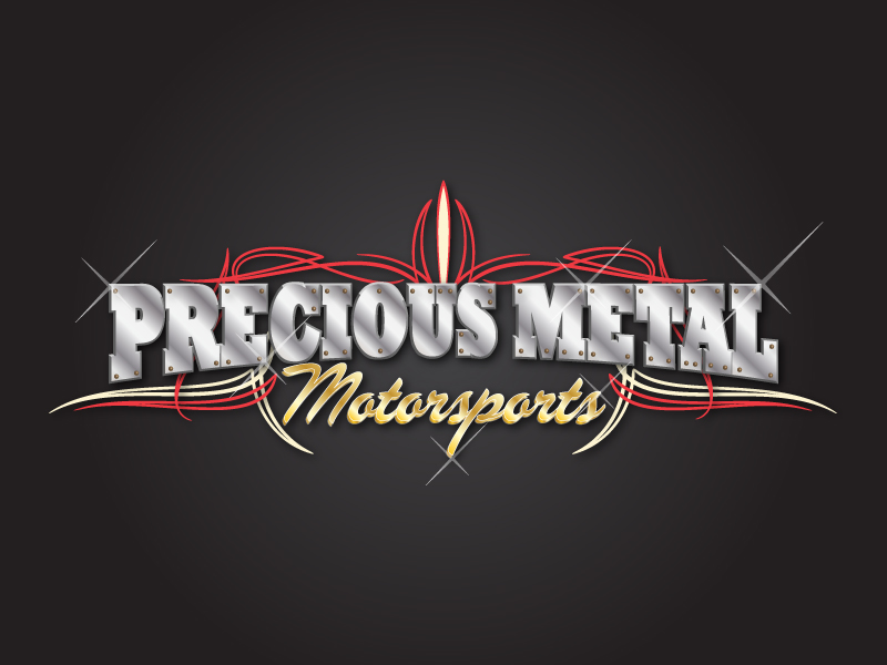 Logo Design by Kustom Deluxe Printing and Design for Precious Metal Motorsports | Design #151751