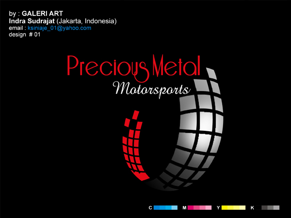 Logo Design by Galeri Art for Precious Metal Motorsports | Design #151578