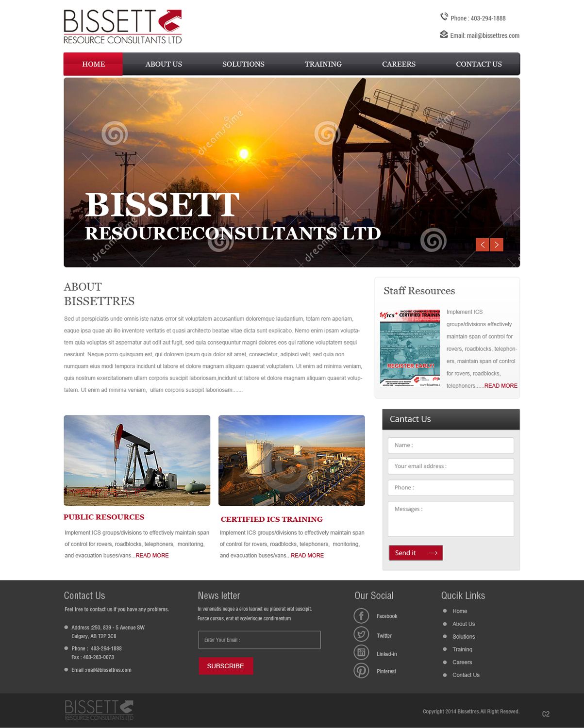 Web Design by pb for this project | Design #4090151