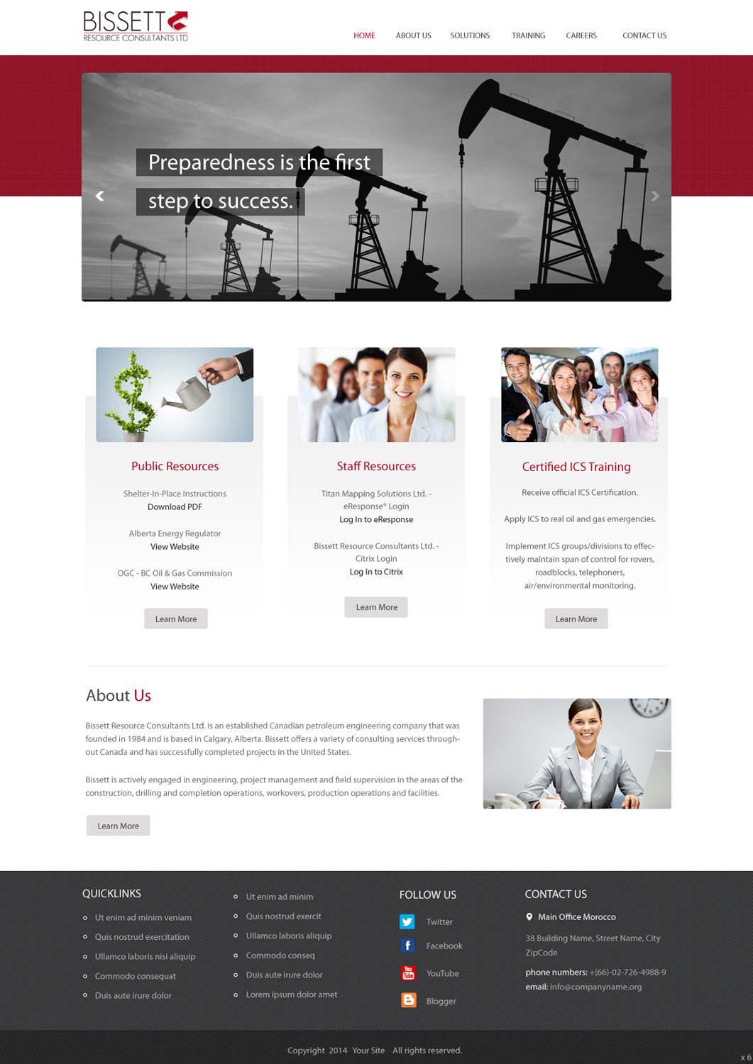 Web Design by pb for this project | Design #4090159