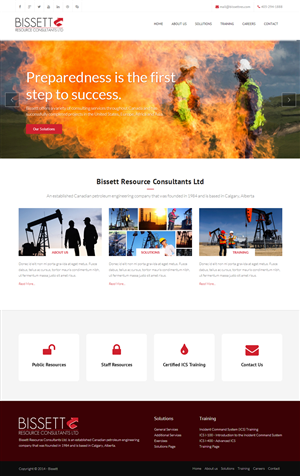 Emergency Response Company Needs a Web Design | Diseño Web por Elegant Designs