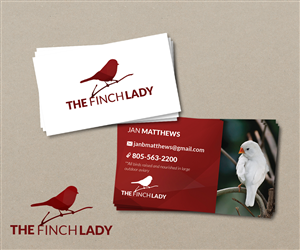 I sell Finches---picture of White Finch Bird----