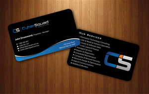 Business Card Design by Sbss for CyberSquad IT Consulting | Design: #1124505