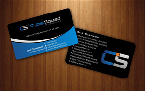 Business Card Design by Sbss for CyberSquad IT Consulting | Design: #1124506