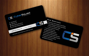 Business Card Design by Sbss for CyberSquad IT Consulting | Design: #1124511