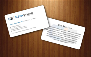 Business Card Design by Sbss for CyberSquad IT Consulting | Design: #1124512