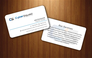 Business Card Design by Sbss for CyberSquad IT Consulting | Design: #1124515