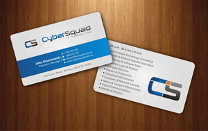 Business Card Design by Sbss for CyberSquad IT Consulting | Design: #1124517