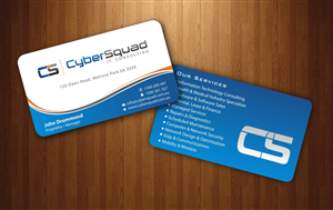 Business Card Design by Sbss for CyberSquad IT Consulting | Design: #1124521