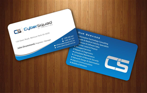 Business Card Design by Sbss for CyberSquad IT Consulting | Design: #1124523