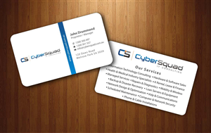 Business Card Design by Sbss for CyberSquad IT Consulting | Design: #1124526