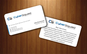 Business Card Design by Sbss for CyberSquad IT Consulting | Design: #1124530
