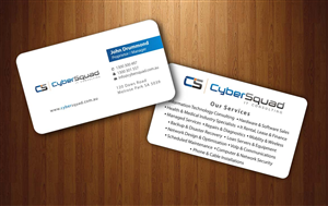 Business Card Design by Sbss for CyberSquad IT Consulting | Design: #1124532