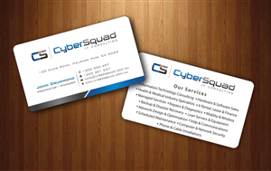 Business Card Design by Sbss for CyberSquad IT Consulting | Design: #1124533