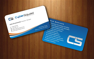 Business Card Design by Sbss for CyberSquad IT Consulting | Design: #1124534