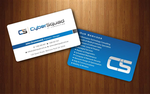 Business Card Design by Sbss for CyberSquad IT Consulting | Design: #1124535