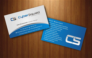 Business Card Design by Sbss for CyberSquad IT Consulting | Design: #1124539