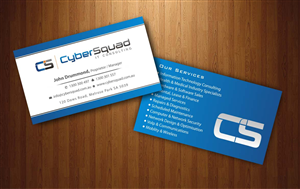 Business Card Design by Sbss for CyberSquad IT Consulting | Design: #1124541