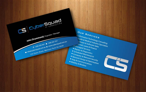Business Card Design by Sbss for CyberSquad IT Consulting | Design: #1124543
