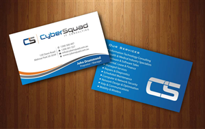 Business Card Design by Sbss for CyberSquad IT Consulting | Design: #1124545