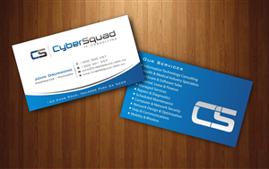 Business Card Design by Sbss for CyberSquad IT Consulting | Design: #1124546