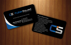 Business Card Design by Sbss for CyberSquad IT Consulting | Design: #1124549