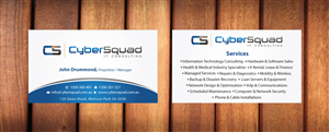 Business Card Design by Sbss for CyberSquad IT Consulting | Design: #1125245