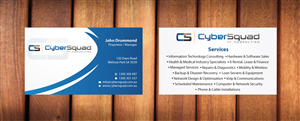 Business Card Design by Sbss for CyberSquad IT Consulting | Design: #1125248