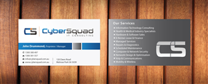 Business Card Design by Sbss for CyberSquad IT Consulting | Design: #1125252