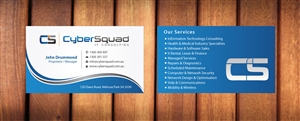 Business Card Design by Sbss for CyberSquad IT Consulting | Design: #1125254