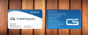 Business Card Design by Sbss for CyberSquad IT Consulting | Design: #1125261