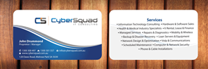 Business Card Design by Sbss for CyberSquad IT Consulting | Design: #1125622
