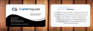 Business Card Design by Sbss for CyberSquad IT Consulting | Design: #1125628