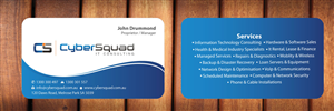 Business Card Design by Sbss for CyberSquad IT Consulting | Design: #1125631