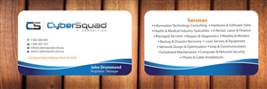 Business Card Design by Sbss for CyberSquad IT Consulting | Design: #1125632