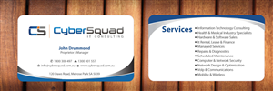 Business Card Design by Sbss for CyberSquad IT Consulting | Design: #1125637
