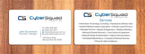 Business Card Design by Sbss for CyberSquad IT Consulting | Design: #1125642