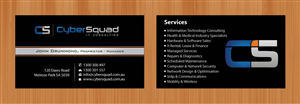 Visitenkarten-Design von Sbss für CyberSquad IT Consulting | Design: #1125773