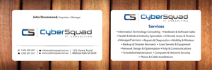 Business Card Design by Sbss for CyberSquad IT Consulting | Design: #1172941
