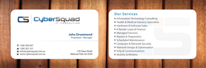 Business Card Design by Sbss for CyberSquad IT Consulting | Design: #1172942
