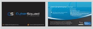 Business Card Design by Naavyd for CyberSquad IT Consulting | Design: #1147803