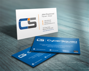 Business Card Design by HYPdesign for CyberSquad IT Consulting | Design: #1131635