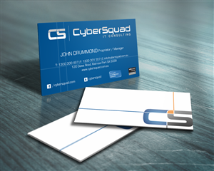 Business Card Design by HYPdesign for CyberSquad IT Consulting | Design: #1149544